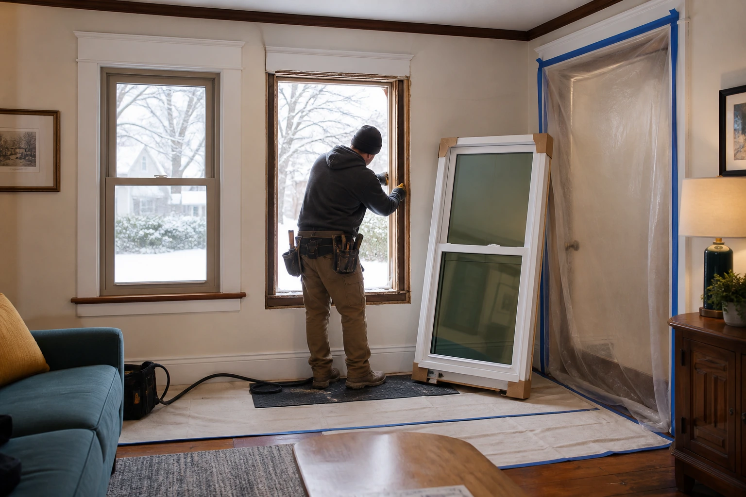 Article 34 one window at a time installation.