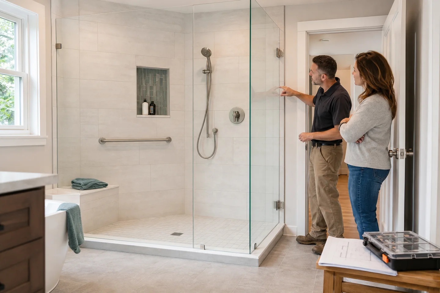 Article 30 walk in shower remodel hero.